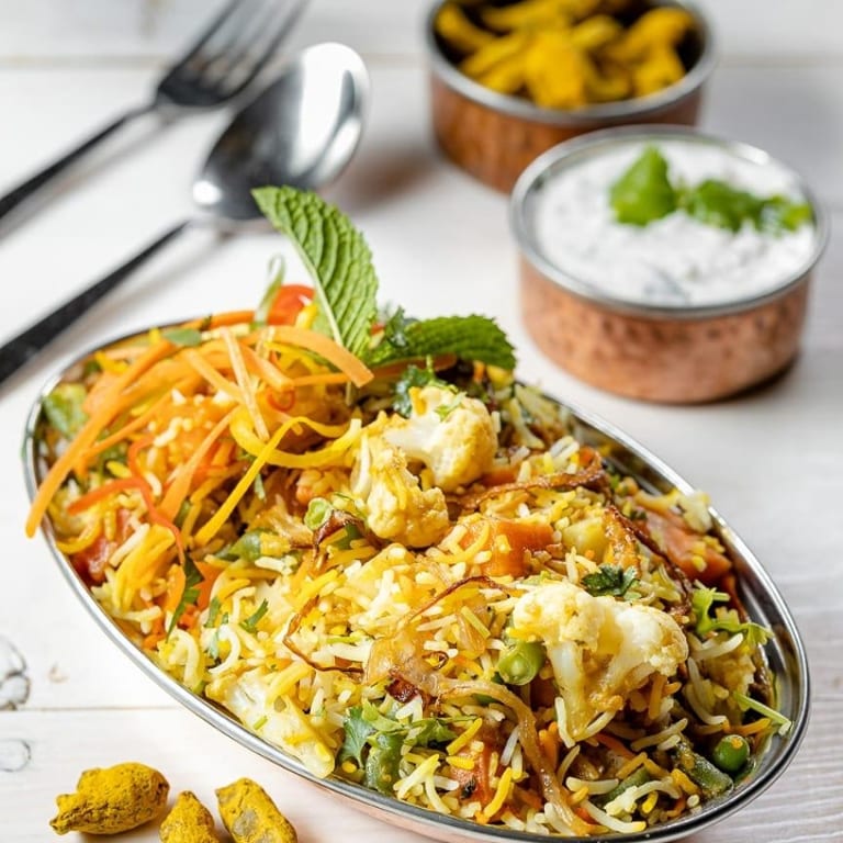 Delicious Vegetable Biryani
