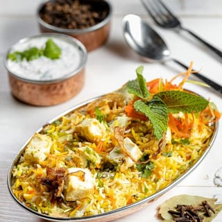 Paneer Biryani  (GF, VG)